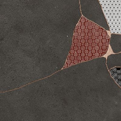 Põranda- ja seinaplaat Fioranese Kintsugi japan-hibi darkness