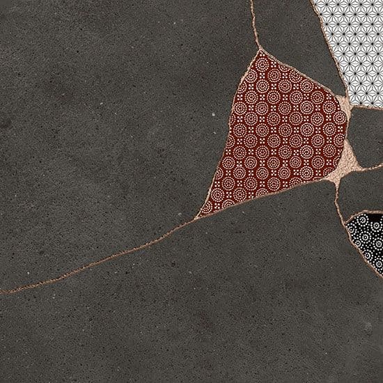 Põranda- ja seinaplaat Fioranese Kintsugi japan-hibi darkness