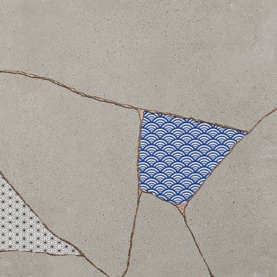 Põranda- ja seinaplaat Fioranese Kintsugi japan-hibi fog