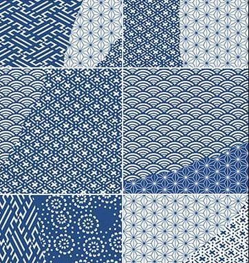 Põranda- ja seinaplaat Fioranese Kintsugi japan mix blue