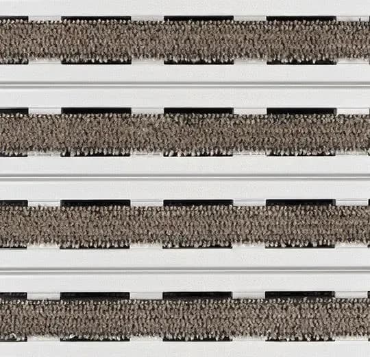 PORIREST Nuway Tuftiguard Classic Grey alumiinium Module1 avatud