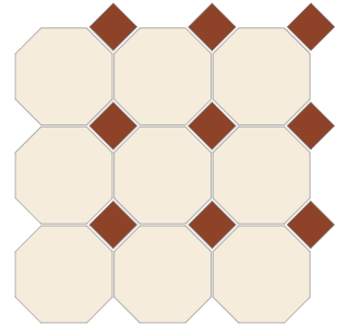Põranda- ja seinaplaat Cesi Full Body 10x10 ottagono sodio 3,5x3,5 taco gres
