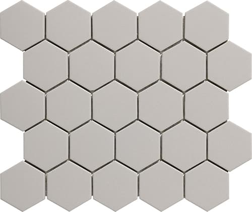 Mosaiik Cesi Full Body exagon 5x5 alluminio
